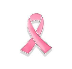 Breast Cancer Ribbon Enamel Pins 5-1